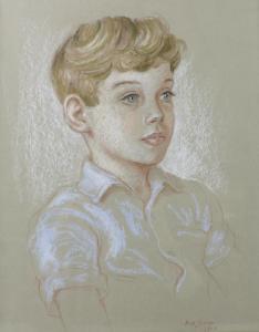 BISHOP Molly, Lady G. Scott,a portrait of a young boy,Batemans Auctioneers & Valuers 2017-05-06