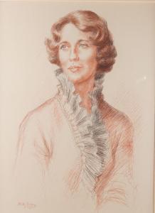 BISHOP Molly, Lady G. Scott 1911-1998,Portrait of an elegant lad,1980,Bellmans Fine Art Auctioneers 2022-09-06
