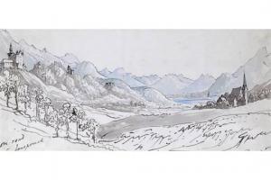 BISHOP TROWER Walter John 1805-1877,Continental and Scottish landscapes,Woolley & Wallis 2015-09-23