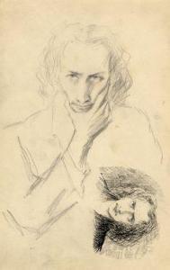 BISI FABBRI Adriana 1881-1918,Studi di ritratto (due posture differenti),Gonnelli IT 2020-12-01