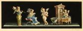 BISOGNO Vicenzo 1866-1933,A frieze of Putti driving chariots,Bonhams GB 2014-11-05
