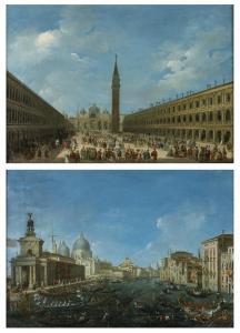 BISON Giuseppe Bernardino,Venice, Piazza San Marco on the last day of Carniv,Christie's 2024-01-31