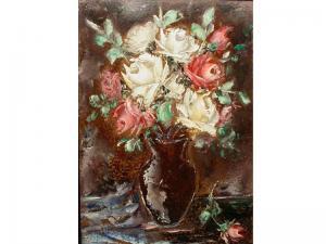 BISOTTI Luigi 1916-2013,"Rose con vaso",Caputmundi Casa d'Aste IT 2011-10-12