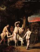 BISSCHOP Cornelis 1630-1674,An infant bacchanal,Christie's GB 2001-04-25