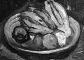 BISSCHOP Suze Robertson 1856-1922,Bananas and apples in a bowl,Christie's GB 1999-07-07