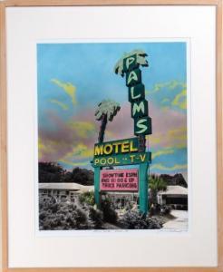 BISSELL James R 1900-1900,Palms Motel, 
Mobile, 
Alabama,1987,Stair Galleries US 2011-02-25