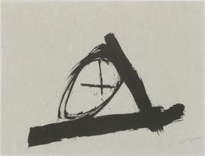 BISSIER Julius 1893-1965,Komposition mit Kreuz und Kreis,1962,Galerie Bassenge DE 2023-12-01