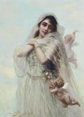 BISSON Edouard 1856-1939,An allegory of Spring,1891,Christie's GB 2015-01-21