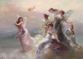 BISSON Edouard 1856-1939,The dance of the nymphs,Christie's GB 2016-01-20