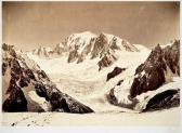 BISSON FRERES LOUIS # AUGUSTE 1814-1876,Le Mont Blanc vu du jardin de Talèfre, Savoie ve,1862,Piasa 2007-06-05