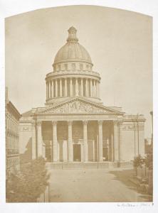 BISSON FRERES LOUIS # AUGUSTE 1814-1876,Le Panthéon,1850-55,Aste Bolaffi IT 2021-05-18