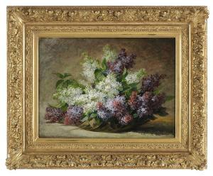 BIVA Paul 1851-1900,Still Life of Wisteria,New Orleans Auction US 2020-05-30