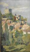BIZARDEL Josée 1900-1900,Donjon et village de Pons (Charente-Maritime),Etienne de Baecque 2017-10-19