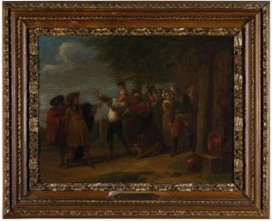 BIZET Charles Emmanuel 1633-1691,Episodio del Figliol prodigo,Wannenes Art Auctions IT 2018-11-29