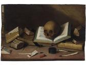 BIZET Charles Emmanuel 1633-1691,Nature morte aux livres et,Artcurial | Briest - Poulain - F. Tajan 2008-12-18