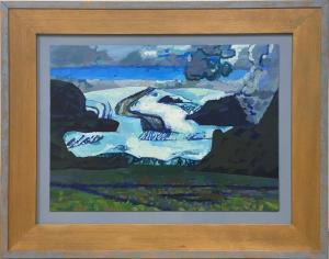 BIZLEY Roy 1930-1999,Icelandic Landscape,Gilding's GB 2021-10-05