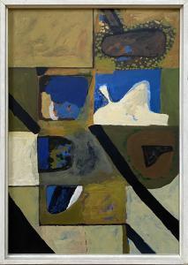 BIZLEY Roy 1930-1999,Untitled abstract,1981,Gilding's GB 2021-10-05