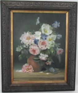 BIZON Edna 1929-2016,Flowers in a Terracotta Jug,Serrell Philip GB 2024-01-18