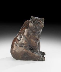 bjorge kenneth r 1943,Sitting Bear,1994,New Orleans Auction US 2015-05-30