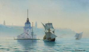 BJORN Christian Aleth 1859-1945,Istanbul,1891,Van Ham DE 2021-11-18
