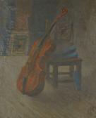 BLACHE Charles Philippe 1860-1907,Le violoncelle,1893-1895,Neret-Minet FR 2023-02-22