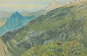 BLACHE Charles Philippe 1860-1907,Massif du Vercors,Neret-Minet FR 2023-02-22