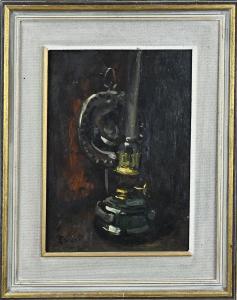 BLACK Arie Johannes 1903-1981,the old lamp,1939,Twents Veilinghuis NL 2023-01-12
