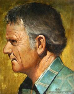 BLACK Dorrit 1891-1951,Portrait Garth Tapper,International Art Centre NZ 2008-10-14