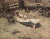 BLACKDEN Hugh C 1871-1900,Boat by the Wharf, St. Ives,Bonhams GB 2012-11-27