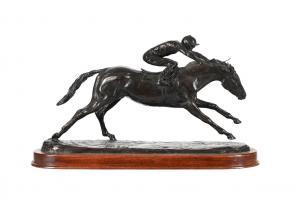 BLACKER Philip 1949,HORSE AND JOCKEY,1984,Dreweatts GB 2023-02-21