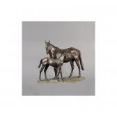 BLACKER Philip 1949,mare and foal,1997,Sotheby's GB 2002-11-06