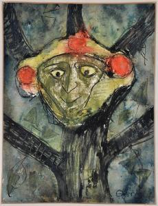 BLACKER Thetis Ann 1927-2006,Tree,1959,Anderson & Garland GB 2016-07-19