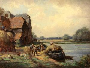 BLACKLOCK William Kay 1872-1924,Haytime,Bonhams GB 2024-03-14