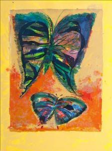 BLACKMAN Charles Raymond 1928-2018,BUTTERFLY,GFL Fine art AU 2024-04-23