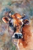 BLACKMORE Rosemary 1900-1900,Portrait of a Jersey cow,Martel Maides GB 2013-03-14