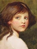 BLADON T. Murray Bernard 1864-1939,Portrait of a young girl,Woolley & Wallis GB 2016-03-16