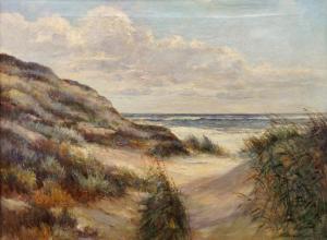 BLAETTER Albert 1878-1935,Sand dunes,20th century,Rosebery's GB 2018-06-02