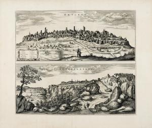 Blaeu Willemszoon Johannes 1596-1673,Orvieto / Acquapendente,1663,Gonnelli IT 2024-02-07