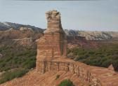 BLAGG Dennis 1951,Lighthouse, Palo Duro Canyon,Altermann Gallery US 2015-08-14