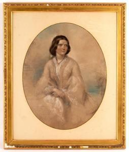 BLAIKLEY Alexander,Portrait of Mrs Jones of Pantglas,Simon Chorley Art & Antiques 2020-07-22