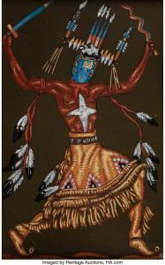 BLAINE Mahlon 1894-1969,Apache Devil,Heritage US 2024-03-21