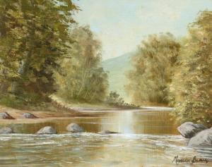 BLAIR Manson 1900-1900,The Dun River, Co. Antrim,Gormleys Art Auctions GB 2015-06-02