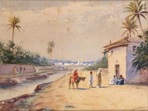 BLAIRAT Marcel 1849,L'Oasis de Gabes,Millon & Associés FR 2023-10-11