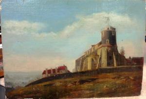 BLAISE VILLEMSENS Jean 1806-1859,A view of an observatory in a landsc,Bellmans Fine Art Auctioneers 2016-01-19