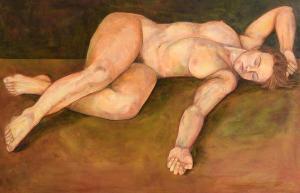 Blake Sahoko,Reclining Female Nude,2005,Morgan O'Driscoll IE 2022-01-31
