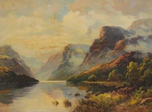 BLAKE Thomas C 1890,Highland Landscape,Burchard US 2015-06-28