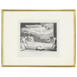 BLAKE William,'THE GRAVE'THE DEATH OF THE GOOD OLD MAN,New Art Est-Ouest Auctions 2009-09-18