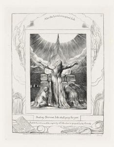 BLAKE William 1757-1827,And My Servant Job Shall Pray for You,Swann Galleries US 2017-09-19
