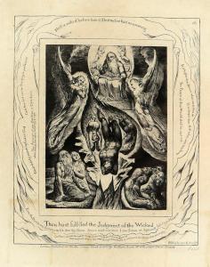 BLAKE William,Thou hast fulfilled the judgement of the wicked,1825,Ewbank Auctions 2018-11-29