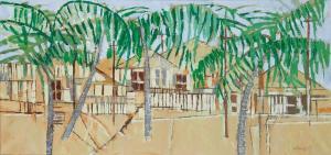 BLAKELEY John Harold 1887-1976,BEACH HUTS BROOME,1987,GFL Fine art AU 2024-03-10